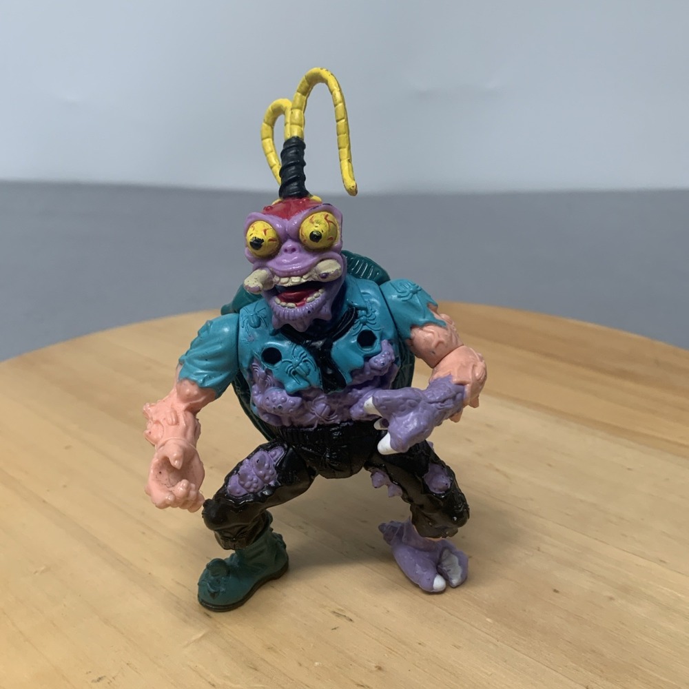 Vintage TMNT Scumbug Action Figure 1990 Playmates Teenage Mutant Ninja Turtles